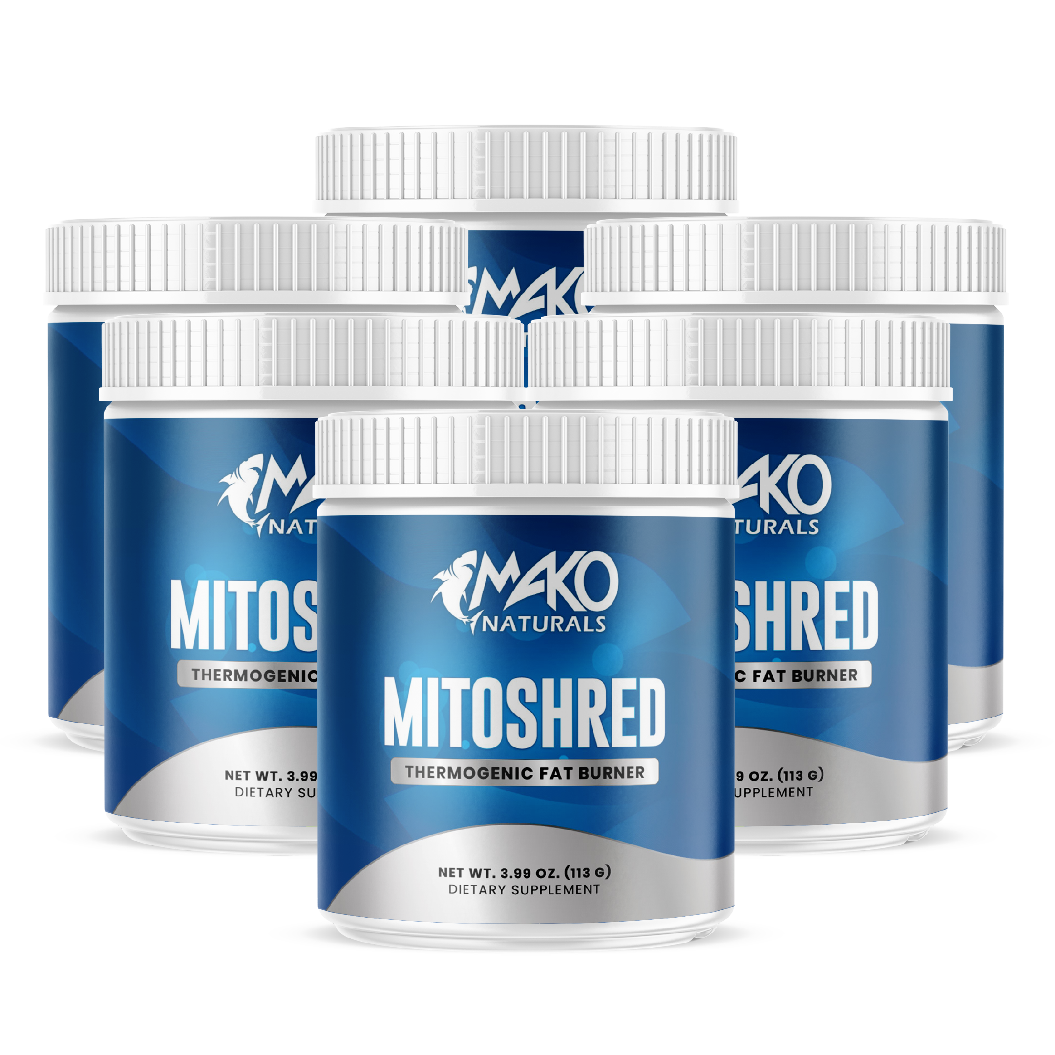 MitoShred 6 Bottles